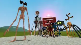 NEW SIREN HEAD 2.0 VS ALL SIREN HEADS!! Garry's Mod Sandbox