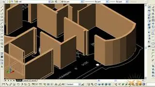 Lesson 89: 3D Wall design - AutoCAD (Basics)