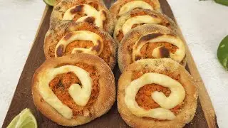 COMO FAZER ESFIHA ABERTA DE FRANGO COM CATUPIRY FÁCIL E DELICIOSA - TAMIRES MOTA