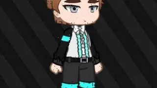 Редиз моего персонажа. 0-а / Detroit Become Human + Gacha Club \