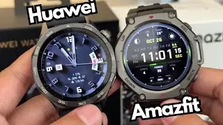 UNDERRATED! KALAH PAMOR AJA | HUAWEI WATCH GT 5 VS AMAZFIT T-REX 3