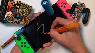 my first custom NINTENDO SWITCH