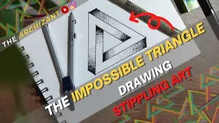 How to Draw The Impossible Triangle | Crazy Optical Illusion |  Incredible 3D Printed Illusions