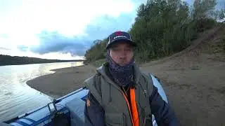 Ищем перспективные места по эхолоту для постановки лодки на растяжки