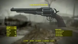 FALLOUT 4 MODS REMINGTON MODEL 1858