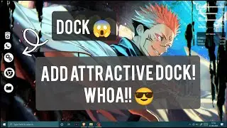 Add a Dock to your PC! (Rocket Dock)