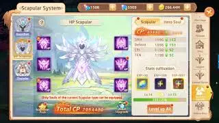 Gaia Odyssey - Info update on upgrading soul rarefy level. (Scapular System)