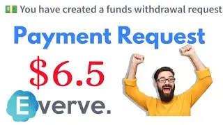 $ 6.5 payment request from everve.net | Earn Money by Social media Tasks | Online Earning #oewi