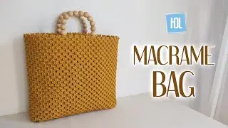 DIY Macrame Bag Tutorial