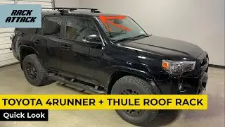 2010-2022 Toyota 4Runner with Thule 450R Rapid Crossroad + WingBar Evo Roof Rack Crossbars