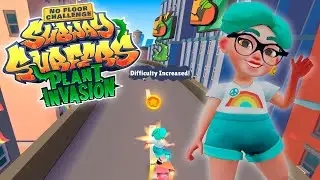 NEW Plant Invasion - No Floor Challenge! Subway Surfers New York 2023