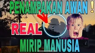 FENOMENA alam 'AWAN MIRIP WAJAH MANUSIA ....DI KARANGSARI BANYUWANGI