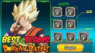 BEST TEAMS *SAGAS* EDITION (JAN 2025) | Dragon Ball Z Dokkan Battle