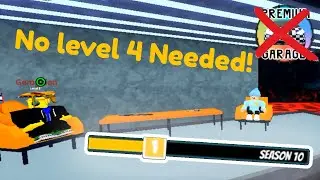 How to enter the level 4 volcano base without being level 4! (No gamepass needed)