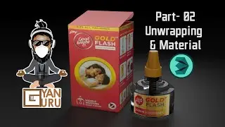 #modeling #completelearning #3dsmaxvray Part 02- Unwrapping & Material Mosquito Refill.