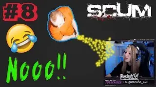 CUTE GIRL GETS A GOLDEN SHOWER IN GAME | PVP ACTION | SCUM HIGHLIGHTS #8