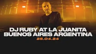 DJ Ruby Live Video Set at La Juanita, Club Afrika, Buenos Aires Argentina 25.04.24