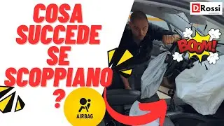 What happens and what should you do when the airbags deploy? Fiat 500 X