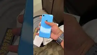 Iphone Xr 128GB Blue ₹21500/- condition:- 99% battery :- 85% full kit with BiLL 📞6353987869