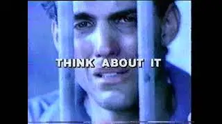 1987 "Think About It" anti-drugs PSA, chase scene & prison