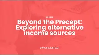 Beyond the Precept: Exploring alternative income sources