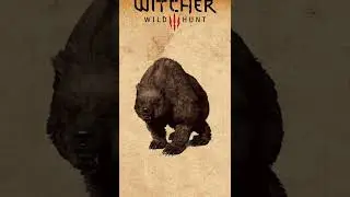WItcher 3. Медведь (бестиарий #shorts)