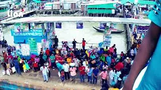 ভোরের ঢাকা ময়ূর লঞ্চ ২ | Chandpur Launch Mayur 2 | Vor Sokaler Lounch Dhaka Sodorgat | Lion