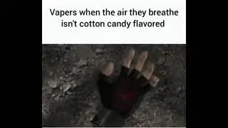 vapers only breathe flavoured air