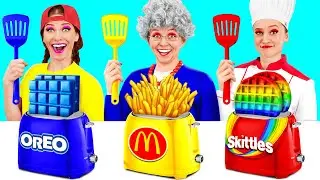 Me vs Grandma Cooking Challenge | Crazy Challenge by KiKi