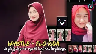 TUTORIAL EDIT VIDEO TIKTOK LAGU WHISTLE | VOJOY