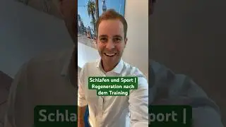 SCHLAFEN und SPORT | Regeneration nach dem Training 