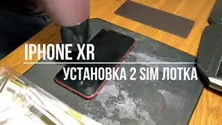 iPhone XR двухсимочный лоток