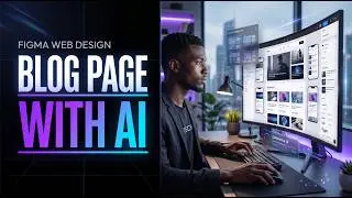 Design a Modern Blog Page with AI & Figma (Beginner UI Tutorial)