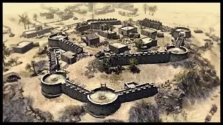 Epic ANZAC Fort Defense - Battle of Tobruk | Men of War Assault Squad 2 Mod Gameplay
