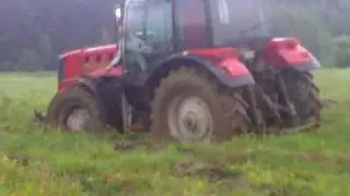 Беларус 3022 забуксовал