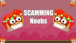 Growtopia - Scamming Noobs