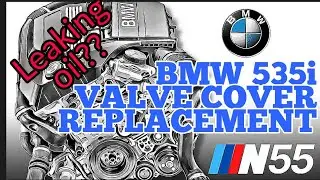 N55 Engine Valve cover Swap | Full | 535i