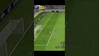 Goalkeeper try his best but... ☠️ | pes #shorts #efootball2024 #efootball #viral