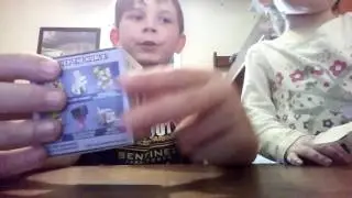 Zee unboxing minecraft mini figures lillybell took the phone