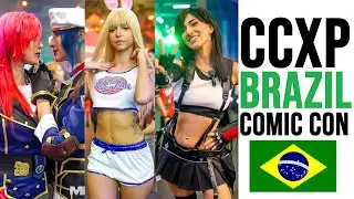 THIS IS CCXP BRAZIL COMIC CON BEST COSPLAY MUSIC VIDEO BEST COSTUMES ANIME CMV SAO PAULO 2024