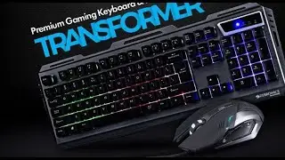 Unboxing- zebronics transformer gaming keyboard ट्रांसफार्मर गेमिंग कीबोर्ड