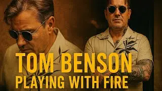 Rockstar rides a burning Harley: Tom Benzon share crazy stories while getting a haircut.