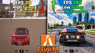 How to Fix Lag In FiveM GTA5 | FiveM Textures not Loading While driving car | How to Fix Frames Drop