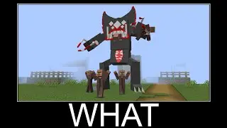 Scary Giant Villagers Eater in Minecraft wait what meme part 117