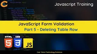 JS Delete Table Row
