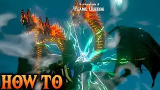 How To Beat Flame Gleeok On Bridge Of Hylia In Tears Of The Kingdom