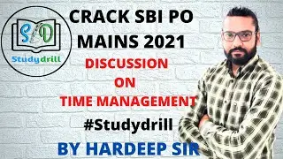 CRACK SBI PO MAINS 2021 | STRATEGY DISCUSSION