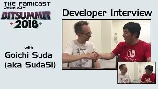 Suda 51 Interview | Famicast @ BitSummit 2018