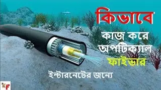 Fiber Optic Cables - How They Work | যেভাবে কাজ করে অপটিক্যাল ফাইভার ইন্টারনেটের জন্যে