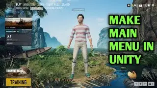 Make a Start Menu In Unity (Unity UI Tutorial!)| Unity Tutorial | Make Beautiful Main Menu In Unity